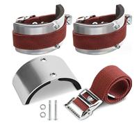 Kit di Ricambio per Cinghie per Gambe su Trampoli per Cartongesso da 2 Pezzi, Cinturino per Gambe, Accessori per Trampoli Ad Anello Regolabili, Cinghie di Ricambio per Cinghie per Gambe