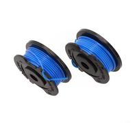 Kit di ricambio per decespugliatore LAWNMASTER CLGT2410, CLGT2412, CLGT2425S-01, confezione da 2 con filo in nylon da 1,5 mm (6 m per bobina), Dur