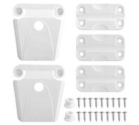 Kit di ricambio per dispositivi di raffreddamento e cerniere per modelli Igloo da 50-165 litri, parti in plastica e acciaio inossidabile con viti per una facile riparazione del dispositivo di