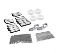 Kit di ricambio per Dolphin per TRITON PS/PS Plus: 4 piastre filtranti, spazzole, catene e anelli da arrampicata (9991463-R4, 9983122-R1, 6101310-R1)