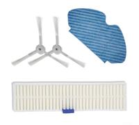 Kit di ricambio per filtro ad alta efficienza, spazzola laterale, compatibile con robot aspirapolvere Rowenta Explorer 60 ZR740003 RR7427 RR7447 RG7447 RG7455 RG7455WH