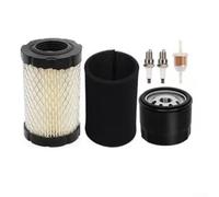 Kit di ricambio per filtro aria e carburante e kit di scintille per trattore D100 D110 D125 D130 YTH24V48 YT3000 Manutenzione del motore del trattore (set due)