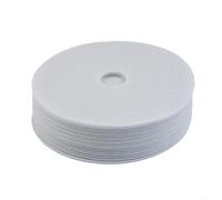 Kit di ricambio per filtro asciugatrice in cotone, 20 pezzi, per Sonya SYD-40E/SYD-60E Panda PAN40SF/PAN760SF24 cm OD, diametro interno 3,8 cm, scarico in fibra spessa 0,3 cm