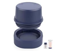 Kit di ricambio per lama e tappo per frullatore portatile Ninja Blast, accessori di ricambio per frullatore inferiore adatto per frullatori portatili Ninja serie BC151/BC100 (blu)