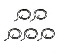 Kit di ricambio per maniglie della porta, kit di 5 molle per maniglia della porta, antifurto in acciaio inox, blocco a molla di torsione per riparare le maniglie delle porte (FMTB-MSA)