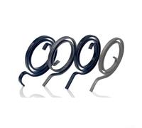 Kit di ricambio per maniglie della porta, kit di ricambio per maniglia della porta, in acciaio inox, antifurto per ripristino della porta con serratura a molla per riparare le maniglie delle porte