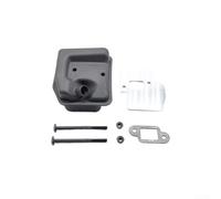 Kit di ricambio per marmitta per motosega MS210 MS230 MS250 compatibile con modelli 021 023 025 progettato come sostituto diretto per 1123 140 0606 e simili (componente 2)