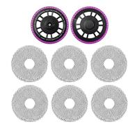Kit di ricambio per mocio con 6 panni per mocio, compatibili con aspirapolvere Eureka J15 Ultra, J15 Pro Ultra, J15 Evo Ultra, J15 Max Ultra Robot Vacuum, accessori, lavabili e riutilizzabili