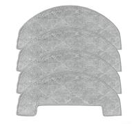 Kit di ricambio per mocio con spazzola tergicristallo per robot aspirapolvere MYBOT X9 Pro, supporta una facile sostituzione per mantenere la pulizia del pavimento (confezione da 4)