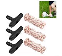 Kit di ricambio per motoseghe, soffiatori per foglie e tosaerba, corde da 10 metri in varie dimensioni per riparazioni del motore (3,5 mm)