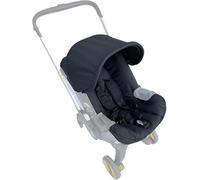 Kit di ricambio per passeggino Doona, coprisedile e parasole, vari colori (nero)