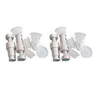 Kit di ricambio per pentola a pressione elettrica, valvola galleggiante e cappello galleggiante, kit di ricambio per e altri modelli compatibili, 4 valvole + 12 H