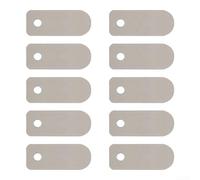 Kit di ricambio per piastra valvola, 10 pezzi, per pompa compressore d'aria a pistone, compatibile con testa pompa standard A-I (B)