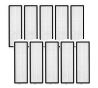 Kit di ricambio per robot aspirapolvere e mocio per robot 6max e 6pro, colore bianco, robusto filtro di carta per pulizia della casa, 4 pezzi (10 pezzi)