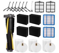 Kit di ricambio per robot aspirapolvere Shark AV2110S Navigator, accessori per spazzola principale, filtro, spazzole laterali, pre-filtri, schiuma pre-motore, filtro in feltro, confezione da 19