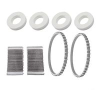 Kit di ricambio per robot Dolphin piscina: 4 fori in schiuma, 2 cinghie, 2 spazzole compatibili con M200, M400, C3, per TRITON Plus