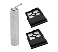 Kit di ricambio per spazzola a rullo principale e filtro per Haier A3/A3 | Per lavapavimenti A3 PLUS/Q3/K3, filtri lavabili e riutilizzabili, per una facile installazione senza attrezzi