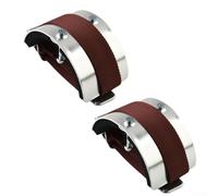 Kit di ricambio per trampoli in lega di alluminio con cinghie comode, fascia per gambe da 55,9 cm per pittura e decorazione domestica, compatibile con la maggior parte dei trampoli per cartongesso