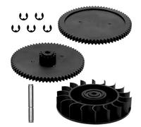 Kit di ricambio per treno di trasmissione include cuscinetti per turbine per modelli 360 e 380, ricostruzione, installazione rapida, kit di riparazione per la pulizia della piscina