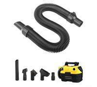 Kit di ricambio per tubo di aspirazione Dewalt compatibile con modelli DCV580 DCV581H con tubo flessibile, adattatore e testine multiple per una rimozione efficace dei detriti