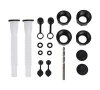 Kit di ricambio per ugello bombola del gas con beccuccio flessibile e tappo di sicurezza per uso standard del serbatoio del carburante
