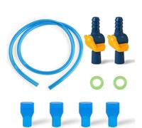 Kit di ricambio per ugello della vescica di idratazione con controllo del flusso regolabile e punta di aspirazione in silicone per stili di vita attivi (B)