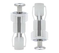 Kit di ricambio per viti per sedile WC, ricambio hardware da bagno, 2 pezzi, fissaggio per la sostituzione e l'installazione del fissaggio a pavimento