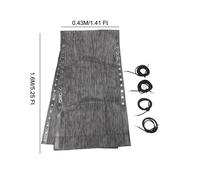 Kit di ricambio sedia da spiaggia rivitalizza con cavo in tessuto 160x43 cm