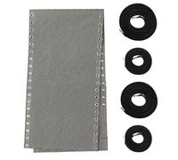 Kit di ricambio sedia da spiaggia rivitalizza con cavo in tessuto 160x43 cm
