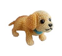 Kit di ricamo di perline per cani - Set di perline 3D per cani amichevoli per principianti, da cucito per per gli amanti degli animali e ragazze adolescenti adulti