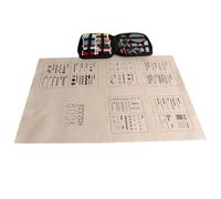 Kit di ricamo per principianti - ricamo del libro di, libri di pratica di modelli | Guida a, visibile creativo cucito a mano passo per accessori per il costo
