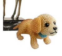 Kit di ricamo perline cane,Kit di ricamo animali in perline tridimensionali | completi Artigianato per Creazione Decorativa Attività Piovoosa Atelier Casa