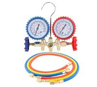 Kit di ricarica del refrigerante R134a - Manometro di precisione 23,5*20*7 cm Conveniente | Kit misuratore tubo di carica CA, strumento CA automobilistico, per adulti amanti famiglie amici donne garag