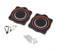 Kit di ricostruzione del diaframma della pompa ad aria per pompe HP60 e HP80 Parti di riparazione di ricambio Diaframma in plastica con rondella a morsetto a vite per la riparazione del compressore