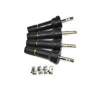 Kit di ricostruzione del sistema di monitoraggio della pressione dei pneumatici tubeless in gomma di ricambio del sensore TPMS da 4 pezzi con stelo della valvola adatto for Nissan Patrol Sensore di mo