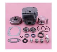 Kit di ricostruzione della parte superiore del pistone del cilindro da 50 mm adatto for motosega 2065 2165 2071 2171 con guarnizione del paraolio del cuscinetto ad aghi del pignone