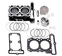 Kit di ricostruzione Guarnizione Per Testata Cilindro, Pistone, Anello Di Tenuta, Estremità, Per Moto, 62 Mm, 250 Cc, Per Per Ninja 250 ABS EX250 ER250 KLE250 Z250 Testata del cilindro