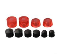 Kit di ricostruzione per skateboard e camion, in poliuretano, con boccole, rondelle, coppe pivot, ammortizzatore, per riparazione di camion longboard e sport all'aria aperta (rosso B)
