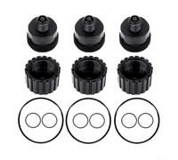 Kit di ricostruzione valvola piscina 2133 progettato per valvole a 2 porte e 3 porte, componenti essenziali per una semplice installazione (3 set)
