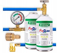 KIT DI RIEMPIMENTO ARIA CONDIZIONATA REFRIGERANTE R1234YF
