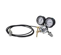 Kit di riempimento regolatore di azoto ammortizzatore nessuna perdita Chuck Schrader adatto for Yamaha Honda for Suzuki Kawasaki ATV UTV Polaris RZR CanAm