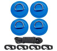Kit di Rigging Kayak - Utilizza Ampiamente Bunges Rope, Legh Down D -Ring | Cavo di Sostituzione da 8,2 Piedi per Paddleboard Canoa in Canoa A Remunerazione della Zattera Barca per La Sportiva P