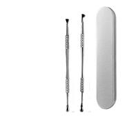 Kit di rimozione dei punti neri, estrattore di comedoni, pinzette curve for punti neri, kit di strumenti for schiacciare i brufoli, strumenti for l'estrazione dei brufoli for una rimozione rapida e se