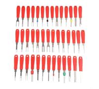 Kit di rimozione dei terminali da 41 pezzi, supporta la deformazione di connettori sigillati e non sigillati in ambienti automobilistici e industriali (rosso)