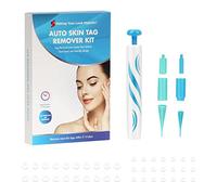 Kit di Rimozione dell'Etichetta della Pelle,Attrezzatura per La Rimozione della Verruca Talpa Automatica,Kit 2 in 1 per La Rimozione delle Etichette della Pelle per Viso,Corpo E Collo