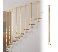 Kit di ringhiera per scale per interni Balaustre verticali 40180 cm Mandrini per scale vuote per gradini in legno Guardrail durevoli per la sicurezza domestica e lo stile