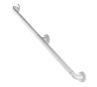 Kit di ringhiere di sicurezza per scale in acciaio inox, antiscivolo, in nylon, con staffe da parete, per uso interno/esterno, bagno, 120 cm, migliora la sicurezza e lo stile