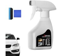 Kit di rinnovo e restauro dei fari automobilistici, agente di riparazione della lucidatura della vernice per auto, adatto per ingiallire e graffi, con asciugamano e spugna