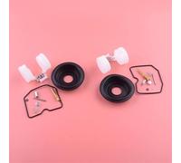 kit di riparazione 2 Set Di Kit Di Riparazione Carburatore Moto Membrana Galleggiante Per EX500D Per Ninja 500 1994-2005 500R 2006-2008