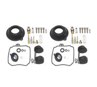 kit di riparazione 2 Set Di Kit Di Riparazione Del Carburatore Per Motocicletta, Kit Di Riparazione Del Galleggiante A Membrana Per Y&amaha Per V Star 650 XVS650 1998-2015